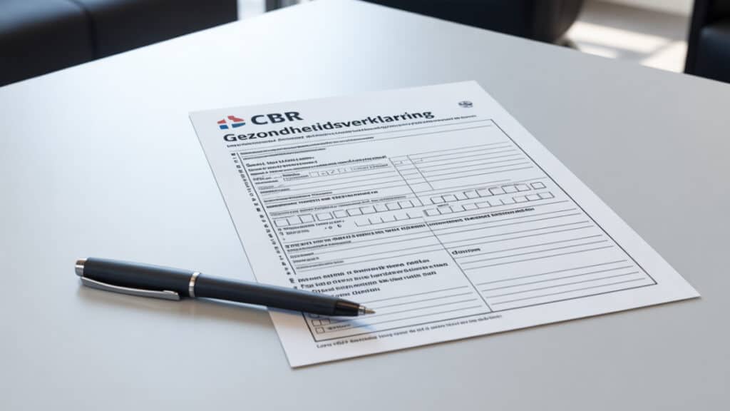 Gezondheidsverklaring CBR