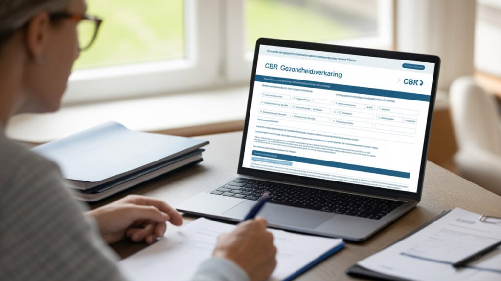 Gezondheidsverklaring CBR