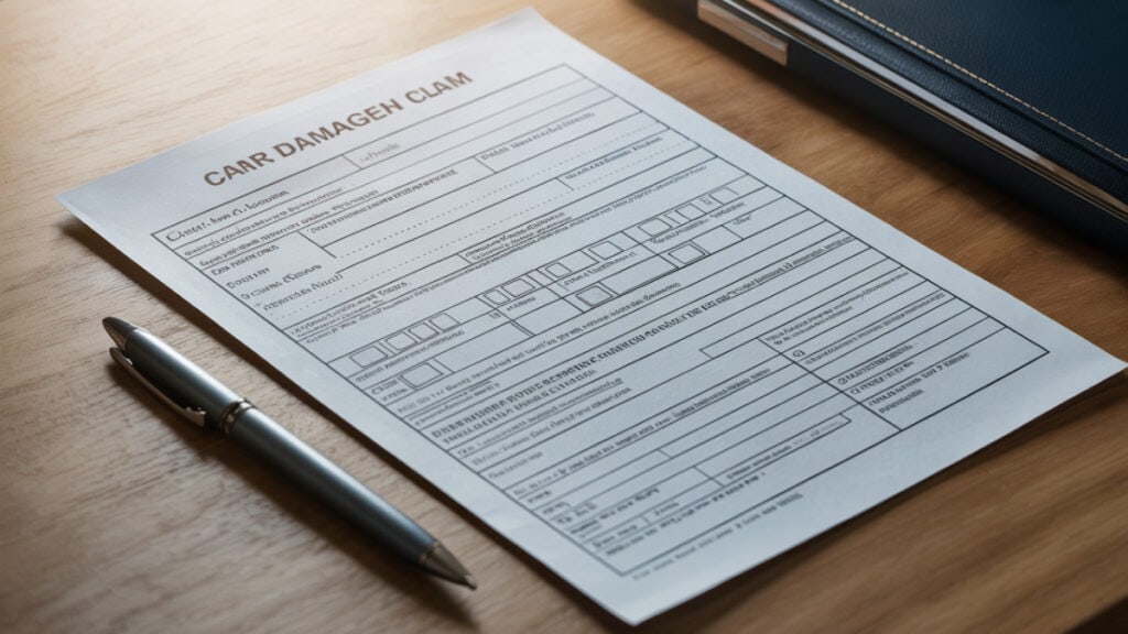 Schadeformulier Auto 2026