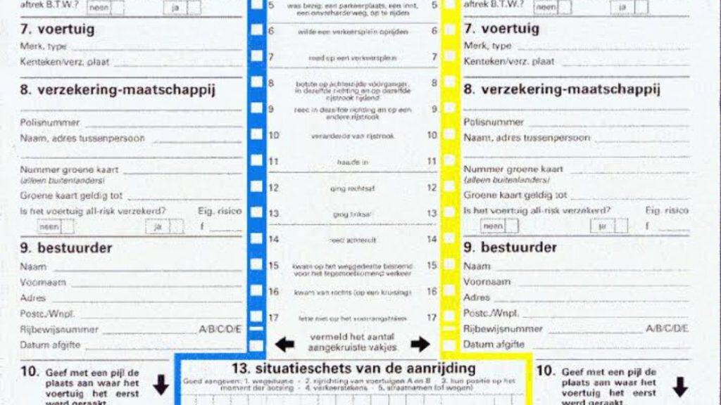 Schadeformulier Auto: Complete gids voor het Europees schadeformulier invullen en downloaden